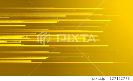 Golden Christmas background with abstract star pattern and yellow light decoration 127152778