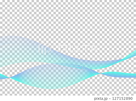 淺藍色數字波浪背景 127152890