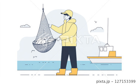 漁業・漁師イメージ 127153399