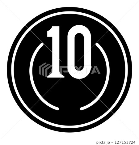 十円 JPY アイコン 十円 JPY アイコン 127153724