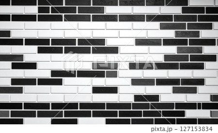 White brick wall background with a seamless texture and pattern of building bricks White brick wall background with a seamless texture and pattern of building bricks 127153834