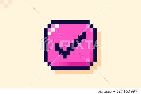 8 bit simple art icon.のイラスト素材 [127153997] - PIXTA