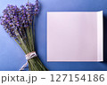 ラベンダーとコピースペース ラベンダーとコピースペース 127154186