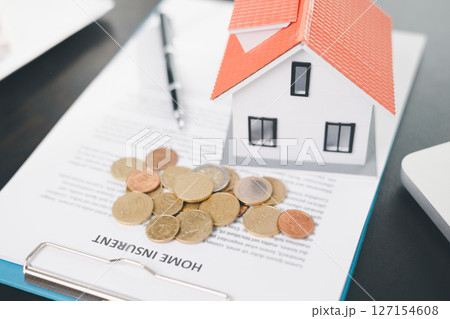 Concept business house finance protection office plan investment buy sell home ensuring idea financial security. residence agent hand protect purchase insurance and secure favorable loan deal. Concept business house finance protection office plan investment buy sell home ensuring idea financial security. residence agent hand protect purchase insurance and secure favorable loan deal. 127154608