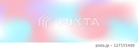 Abstract panoramic background red gradient sunset - Vector 127155489