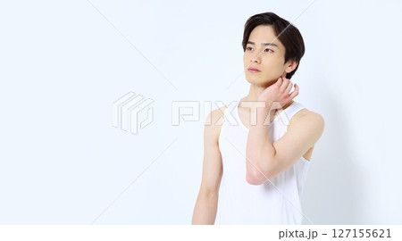 男性のポートレート ビューティーイメージ 男性のポートレート ビューティーイメージ 127155621