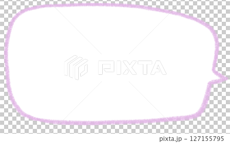 手寫簡單方形氣泡 127155795