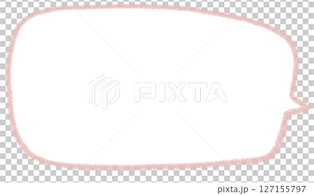 手寫簡單方形氣泡 127155797