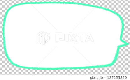 手寫簡單方形氣泡 手寫簡單方形氣泡 127155820