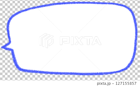 手寫簡單方形氣泡 手寫簡單方形氣泡 127155857