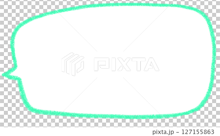 手寫簡單方形氣泡 127155863