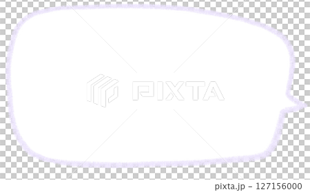 Handwritten simple square speech bubble Handwritten simple square speech bubble 127156000