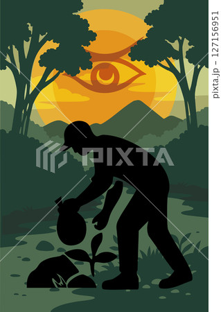 お天道様は見ている 無断で禁止区域での採取 お天道様は見ている 無断で禁止区域での採取 127156951