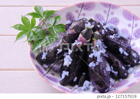 茄子の麹漬け　夏のご馳走 127157019