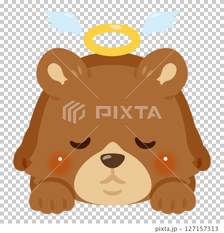 一隻死熊的插圖 127157313