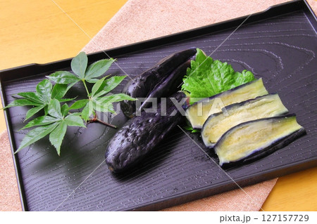 夏のご馳走茄子の浅漬け　 127157729
