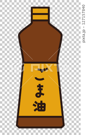 簡單的麻油插畫 簡單的麻油插畫 127157840