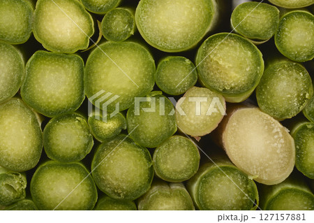 Bundle of fresh green asparagus spears Bundle of fresh green asparagus spears 127157881
