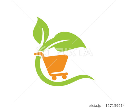 Green Market Logo Template Design Vector, Emblem, Design Concept, Creative Symbol, Icon Green Market Logo Template Design Vector, Emblem, Design Concept, Creative Symbol, Icon 127159914