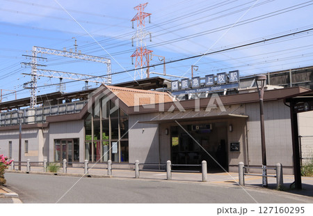 阪急京都線　上牧駅の駅舎 127160295