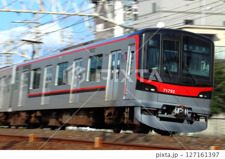 ［TS］東武スカイツリーライン／東武伊勢崎線70090系（東京メトロ日比谷線直通） 127161397