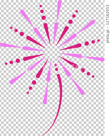 A simple fireworks illustration 127162053