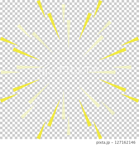 シンプルな花火のイラスト シンプルな花火のイラスト 127162146