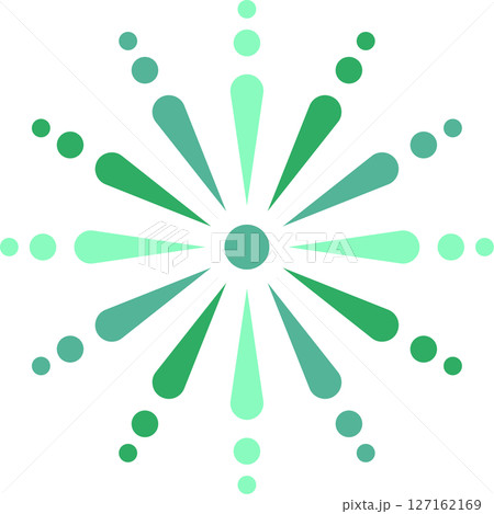 シンプルな花火のイラスト シンプルな花火のイラスト 127162169