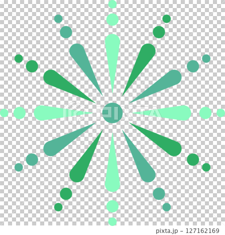 シンプルな花火のイラスト シンプルな花火のイラスト 127162169