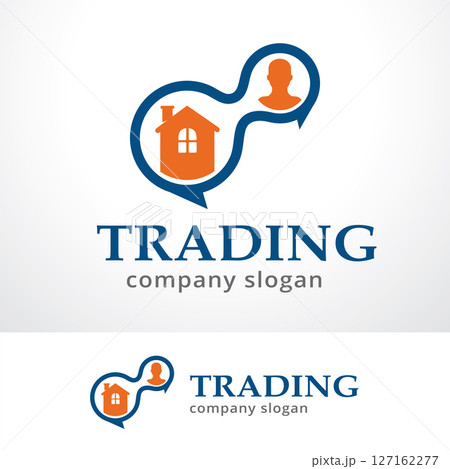 Trading Logo Template Design Vector, Emblem, Design Concept, Creative Symbol, Icon Trading Logo Template Design Vector, Emblem, Design Concept, Creative Symbol, Icon 127162277