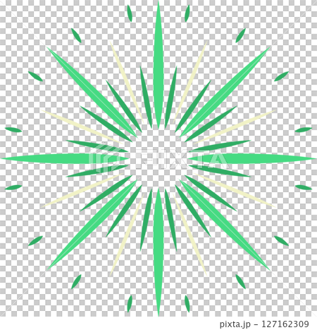 シンプルな花火のイラスト 127162309