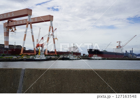 造船所 水島コンビナート 造船所 水島コンビナート 127163548