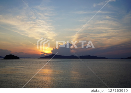 瀬戸内海の夕景 瀬戸内海の夕景 127163950