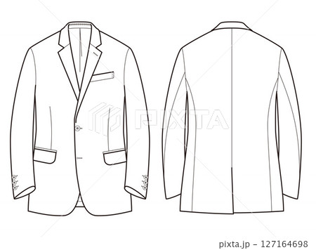SB2B　シングルブレスト　2つボタン 127164698