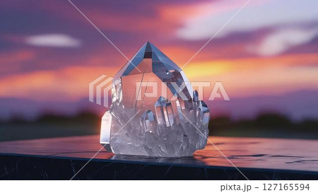 マジックアワークラック水晶01 127165594
