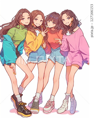 カッコいい女性ダンスグループ 127166153