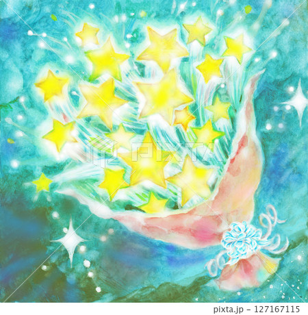 星の花束　夜空　 127167115