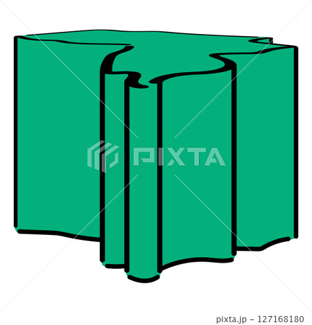 手書き_アゼルバイジャン_アスタファ_ベクター素材_アイソメトリックイラスト 手書き_アゼルバイジャン_アスタファ_ベクター素材_アイソメトリックイラスト 127168180