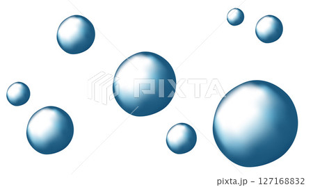 Carbonated water with 3d gas balls texture. 127168832