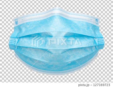 Blue 3 Ply Disposable Face Mask 127169723