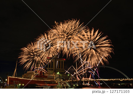 花火と音楽の共演 <ISOGAI花火劇場 名古屋港> 花火と音楽の共演 <ISOGAI花火劇場 名古屋港> 127171103