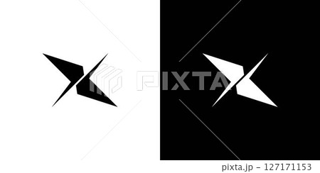 Sophisticated and strong letter X initials logo design 127171153