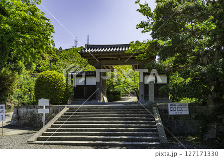 四国八十八箇所50番　繁多寺　山門　愛媛県松山市 127171330