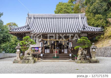 玉祖神社 拝殿(大阪府八尾市神立) 玉祖神社 拝殿(大阪府八尾市神立) 127171370