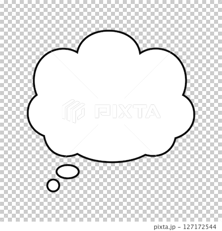 簡單的語音氣泡圖-蓬鬆 127172544