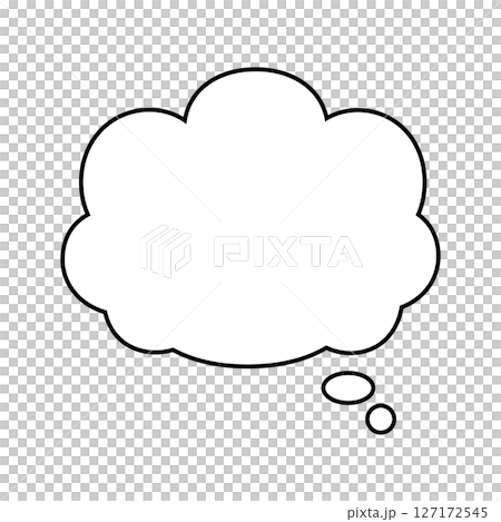 簡單的語音氣泡圖-蓬鬆 127172545