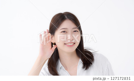 女性　ポートレート 127172831