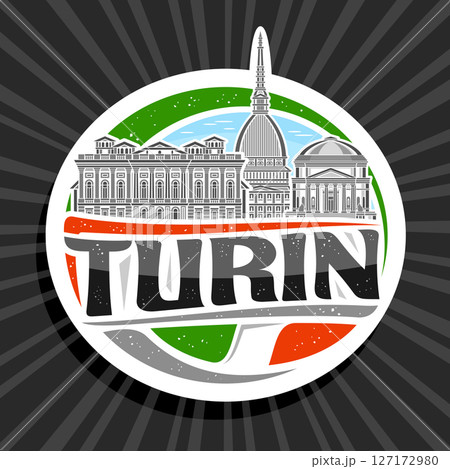 Vector logo for Turin 127172980
