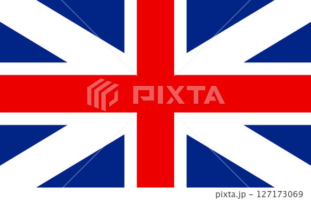 The pre-1801 Union Flag (of United Kingdom of Great Britain) 127173069