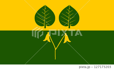 The of a flag Almhult 127173203